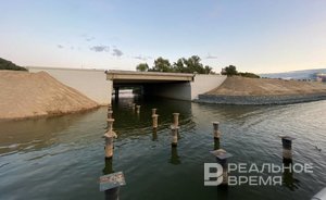 Мост на улице Нурсултана Назарбаева в Казани откроют на следующей неделе