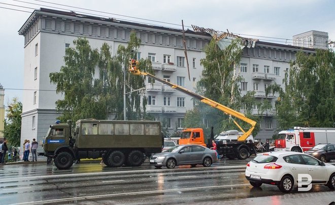 Татарстанцев предупредили о грозе, ливне и граде 16 и 17 августа