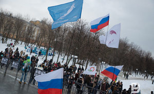 В Санкт-Петербурге задержали порядка 30 участников несанкционированного митинга
