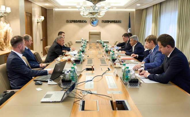 Раис Татарстана обсудил с главой «Газпромбанка» новые совместные проекты