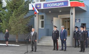 Минниханов открыл в Лаишевском районе здание отдела полиции «Столбище»