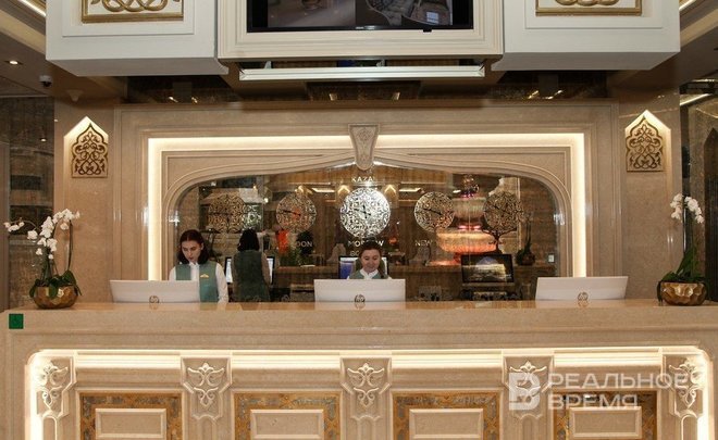 Средняя загрузка отелей Казани оказалась выше, чем в Санкт-Петербурге