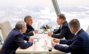 Рустам Минниханов обсудил ход работ по газификации с Алексеем Миллером