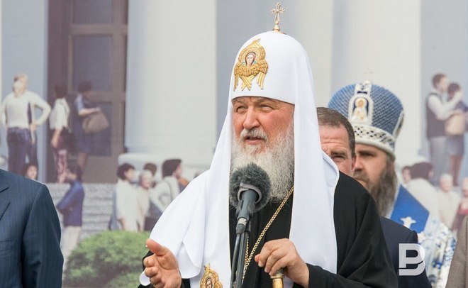 Патриарх Кирилл удостоил Минниханова орденом «Славы и Чести» второй степени в честь 60-летия