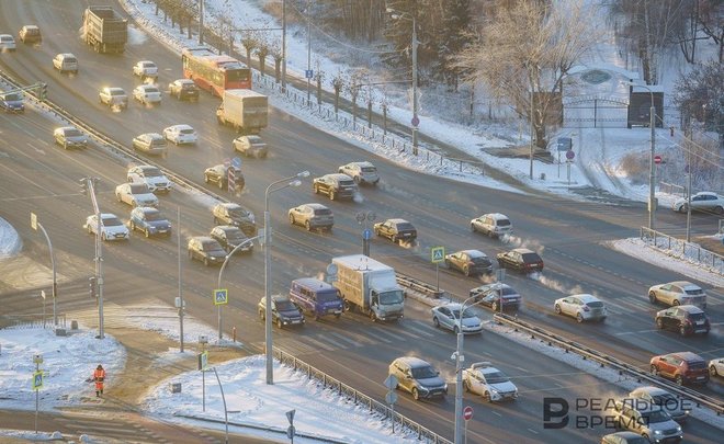 В Казани в новогодние праздники могут ограничить движение транспорта по ул. Кремлевской и Баумана