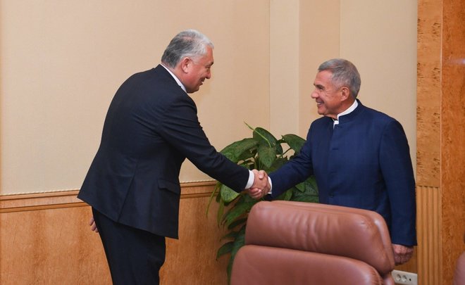 Рустам Минниханов встретился с руководителями региональных торгово-промышленных палат Узбекистана