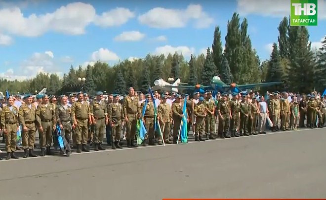 В Татарстане отпраздновали день ВДВ — видео