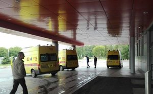 На пожаре в челнинском поселке пострадал 17-летний юноша