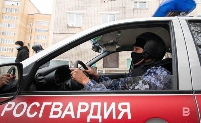 В Казани сотрудники Росгвардии задержали двоих подозреваемых в краже