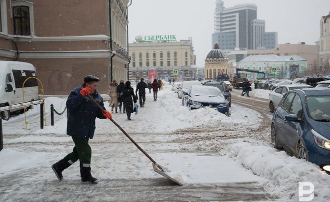 В Татарстане ожидается небольшой снег и до -17°С