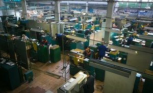 Объемы промышленного производства в Удмуртии упали на 1,3%