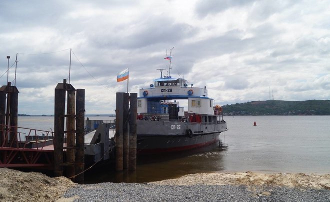 Паромная переправа Казань — Верхний Услон откроется 6 апреля