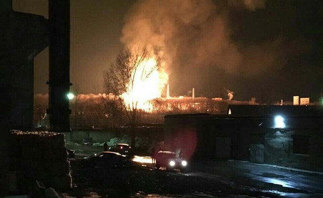 На место пожара на пороховом заводе в Казани не пустили даже полицейских