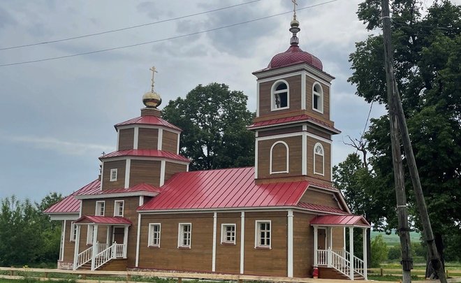 Михаило-Архангельскую церковь в Татарстане полностью восстановили