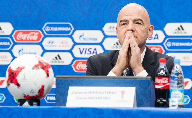 ФИФА открыла расследование в отношении главы организации Джанни Инфантино