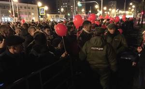 В Казани на пикет в поддержку Навального пришло 250 человек