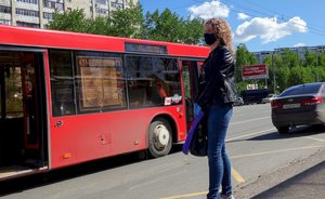 Масочно-перчаточный режим в общественном транспорте Казани чаще нарушают девушки