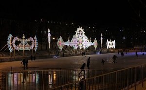 В казанском парке «Черное озеро» из-за потепления закрыли каток