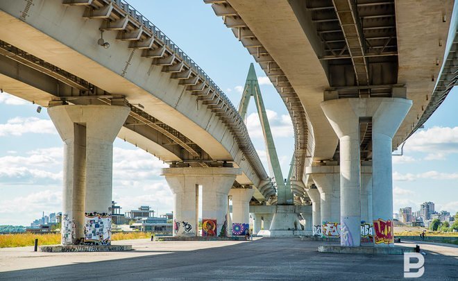 В Казани под мостом «Миллениум» может появиться общественное пространство для молодежи