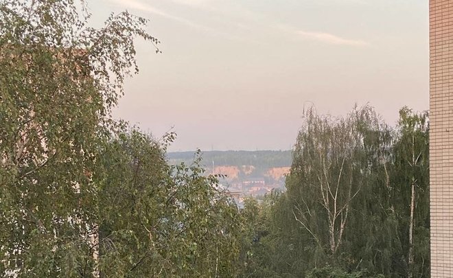 МЧС: дымка над Татарстаном — частицы гари от лесных пожаров