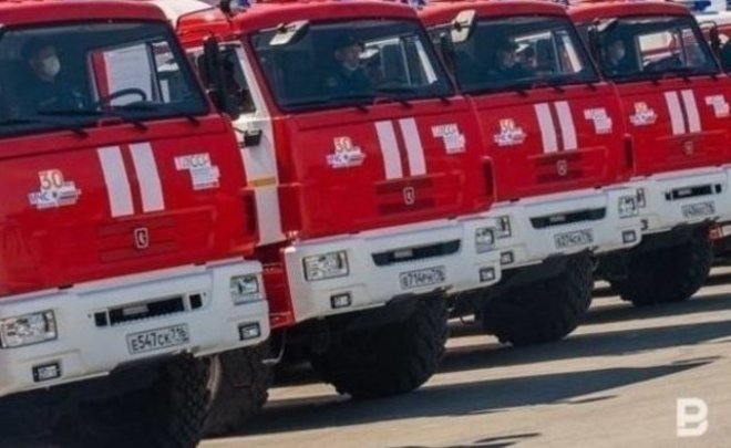 В Елабуге произошел пожар в автосервисе — пострадавших нет