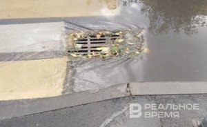 В Казани с начала года прочистили более 3,5 км ливневок