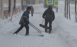 Для уборки снега в Татарстане привлекли более 500 осужденных