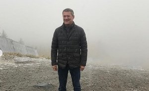 Хабиров опубликовал фото первого снега в Башкирии