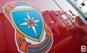 При пожаре в многоквартирном доме в Казани спасли женщину