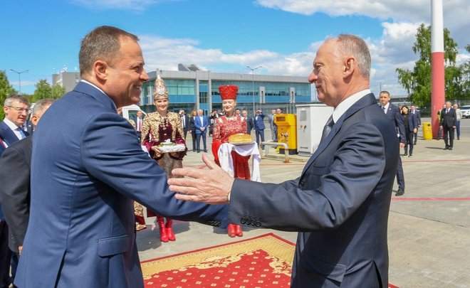 Секретарь Совбеза Николай Патрушев прибыл в Казань с рабочим визитом