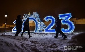 Татарстанцев предупредили об ухудшении погоды в новогоднюю ночь и в начале января
