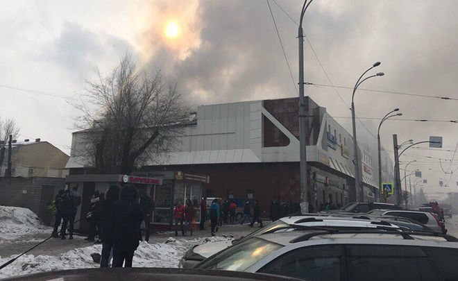 В МЧС установили очаг возгорания в «Зимней вишне»