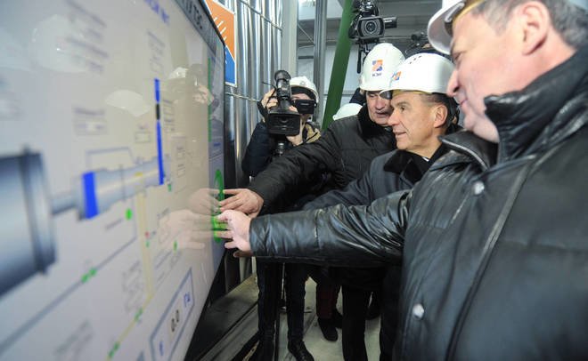 Минниханов дал старт пусконаладочным работам на новой Елабужской ТЭС
