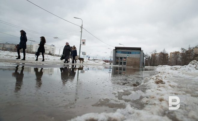 В выходные в Татарстане ожидается до +2 градусов, мокрый снег и метели