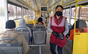 Патяшина сообщила, что кондукторы не всегда выполняют санитарные требования