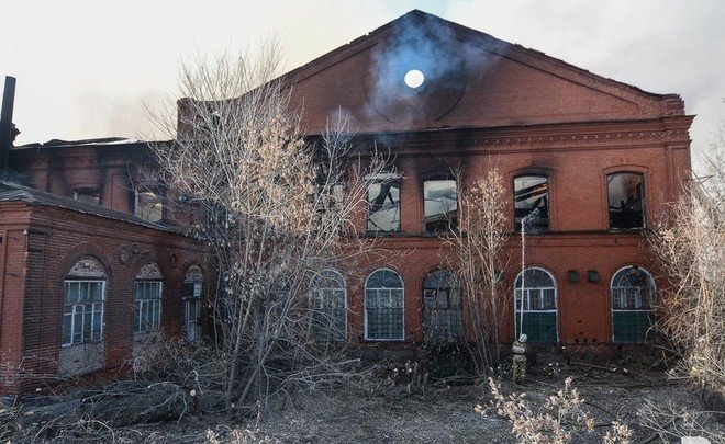 Сгоревшую фабрику Крестовниковых продадут за 1 рубль 18 копеек