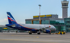 Ночью в аэропорту Казани из-за больного пассажира экстренно сел самолет