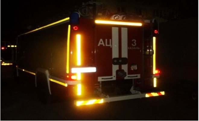 Жителей казанской пятиэтажки спасли во время пожара в одной из квартир