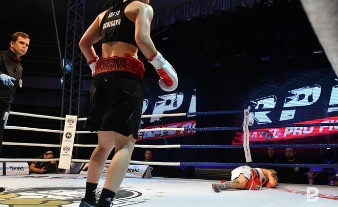 Казанские промоутеры намерены провести бой-реванш Фирузы Шариповой и Софьи Очигавы