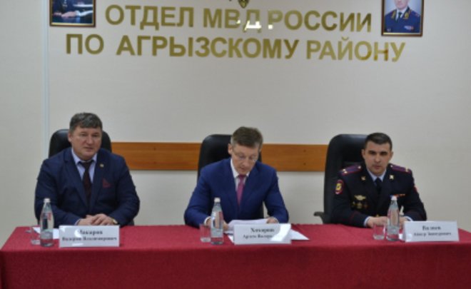 В Агрызском районе Татарстана представили нового начальника полиции