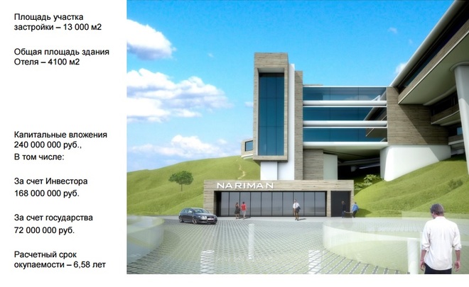 Объекты туристкого кластера «Нариман» предложено строить на государственной земле, а земли Лесного фонда арендовать