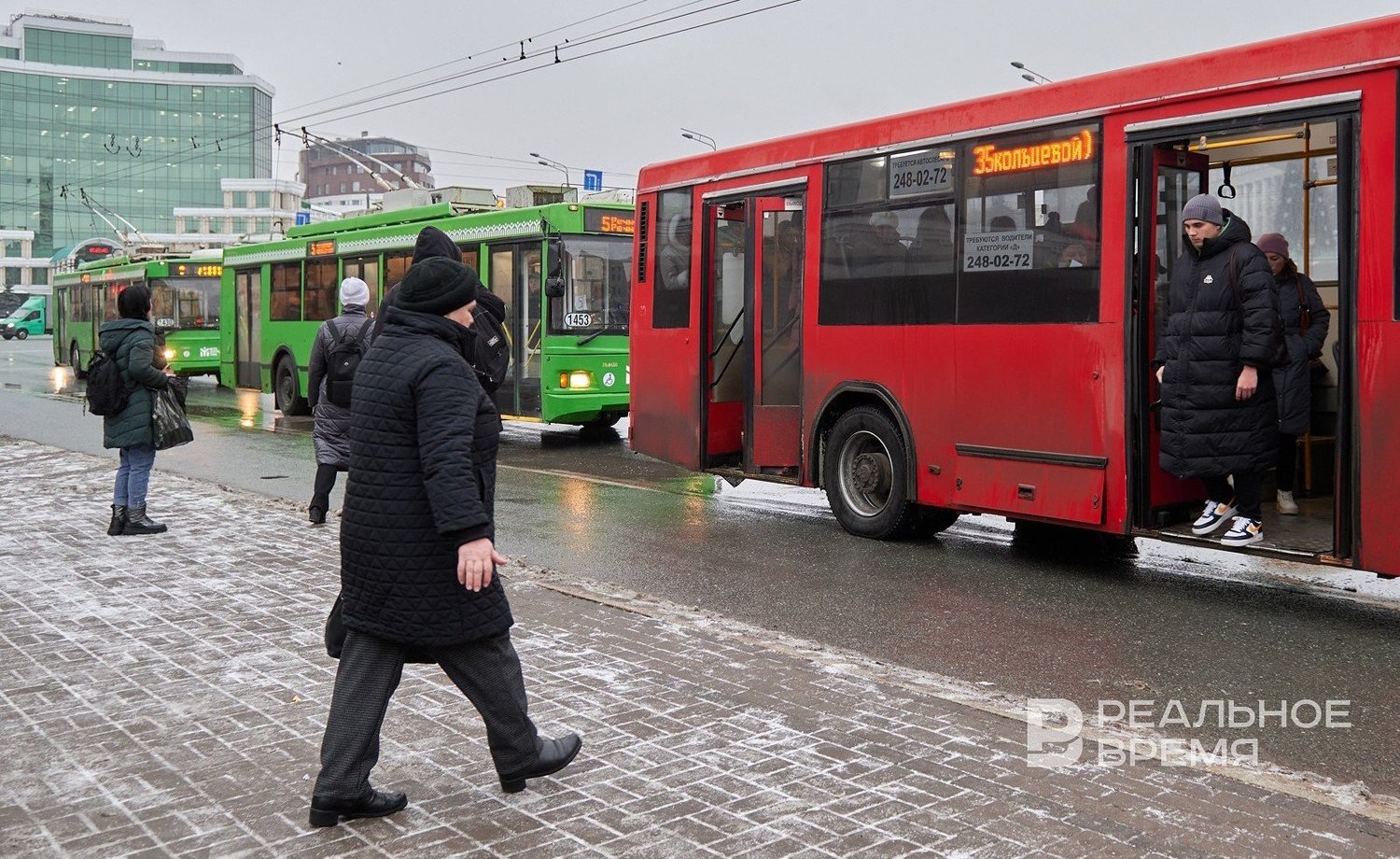 Автобусы Казани в новогодние каникулы будут работать как в выходные дни —  Реальное время