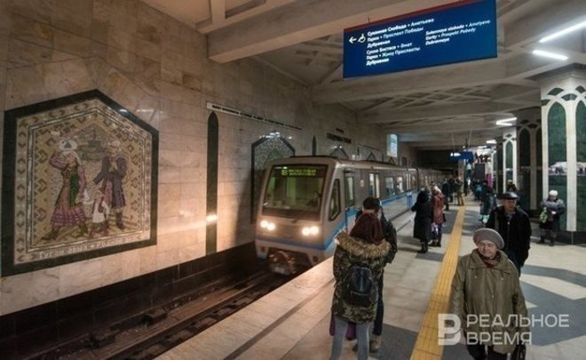 За январь казанский метрополитен перевез 2,3 млн пассажиров