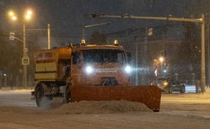 На уборку казанских улиц этой ночью выйдет 381 единица спецтехники