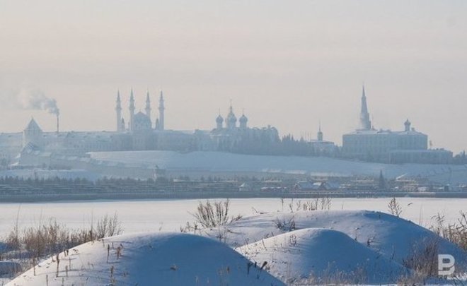 Татарстанцев предупредили о метели и сильном ветре в воскресенье