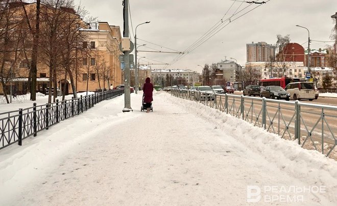 Среднемесячная температура ноября в Татарстане превысила норму на 3-4 градуса