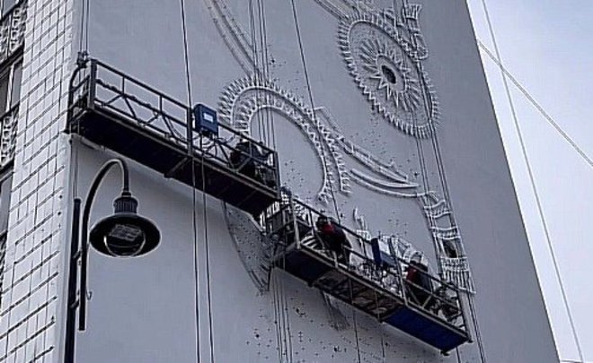 В Казани на фасаде дома по улице Татарстан появится новый арт-объект