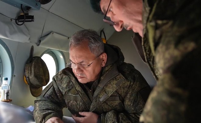Сергей Шойгу отправился в зону спецоперации