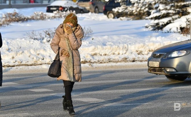 Синоптики предупредили татарстанцев о метели и сильном ветре 8 января