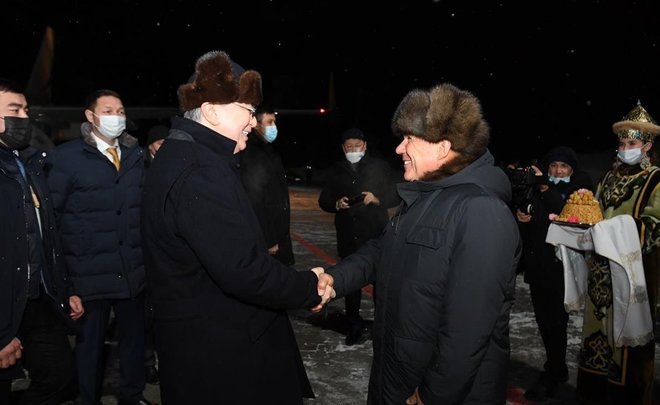 Президент Казахстана Касым-Жомарт Токаев прибыл в Казань